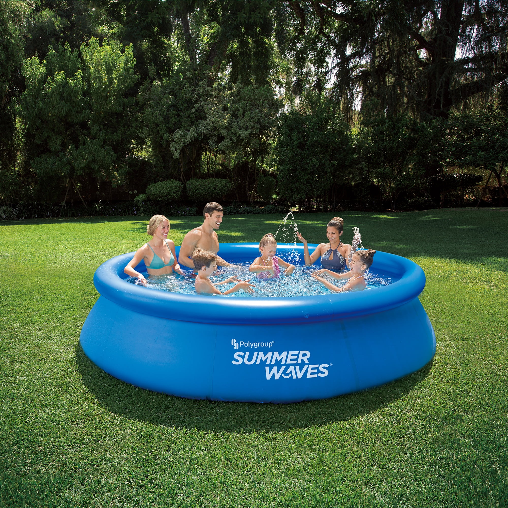 Summer Waves 12'x30" Quick Set Above Ground Swimming Pool