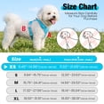 thumbnail image 2 of Jewyow No Pull Dog Harness - Dog harness for small dogs,Reflective Adjustable Pet Vest with Handle & Breathable Mesh,Blue, XS, 2 of 8