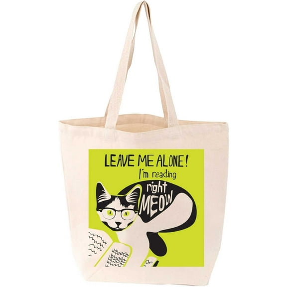 I'm Reading Right Meow Tote