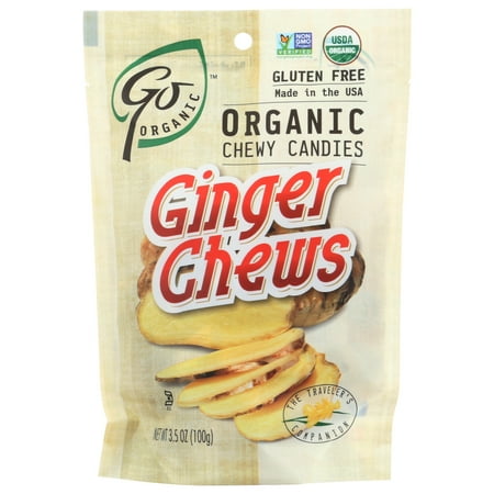 Go Organic Ginger Chews - 3.5 Oz , 3.5 Oz