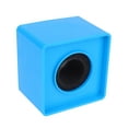 thumbnail image 1 of MasteelfCA Protège-Microphone Logo Professionnel Support de Microphone pour Reporters (Bleu Carré), 1 of 7
