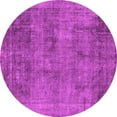 thumbnail image 1 of Ahgly Company Indoor Round Oriental Pink Industrial Area Rugs, 8' Round, 1 of 4