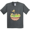 thumbnail image 3 of Inktastic Nachos Partying in Guacamole Youth T-Shirt, 3 of 5