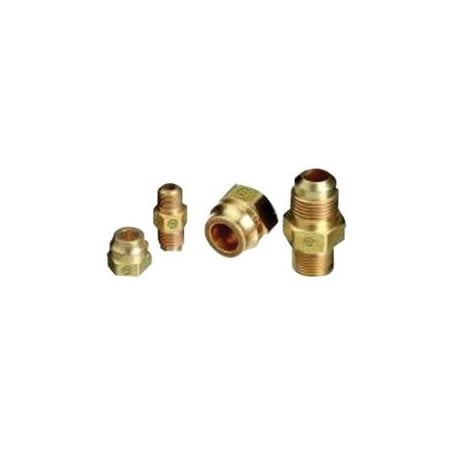 Flare Fitting Connection - Brass SAE Flare Tubing Connections - we f-33 adaptor