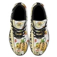 thumbnail image 2 of WeStVirginia Stte Fall Thanksgiving Pumpkins Shoes Sneakers Black Size 11.5, 2 of 7