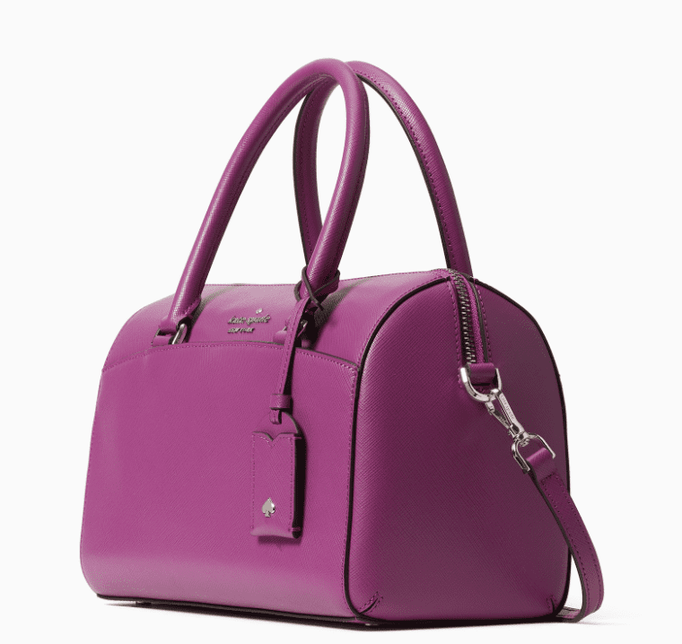 Kate Spade Devyn Medium Satchel Duffle Bag Crossbody Bajarose Pink