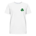 thumbnail image 3 of COSFO St Patricks Day Men's Shirts Short Sleeve Crew Neck Casual Tops Loose Pullover Workout Shirts, 3 of 3