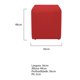 thumbnail image 5 of Set de puff y sillón Tilla - Rojo WEIK Tilla, 5 of 5