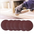 thumbnail image 4 of 100Pcs Disc Sandpaper 5in Back Velvet 125mm Round Abrasive Paper for Polishing Grinding1500 Grits, 4 of 4