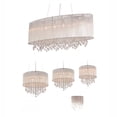 thumbnail image 7 of Avenue Lighting 12 Light Dual Mount/Flush & Hanging Beverly Dr. White Silk String - Exact Size, 7 of 7