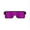 Pink, variant on Party LED Glasses - USB Rechargeable Light Up Glasses with 10 Flashing Neon Patterns, LED Glowing Eyewear for Nightclub, Raves, Festivals & Parties