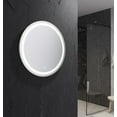 thumbnail image 3 of Fresca Fmr023030rd Santo 30" Diameter Modern Circular Aluminum Frameless Bathroom Wall, 3 of 4