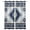 blue, variant on Fsddascl Gray Red Boho Blackout Curtains for Bedroom/Living Room, Thermal Insulated Kitchen Curtains, Southwestern Ethnic Abstract Geometric Grommet Darkening Window Treatment Drapes 27.5"x39"x2