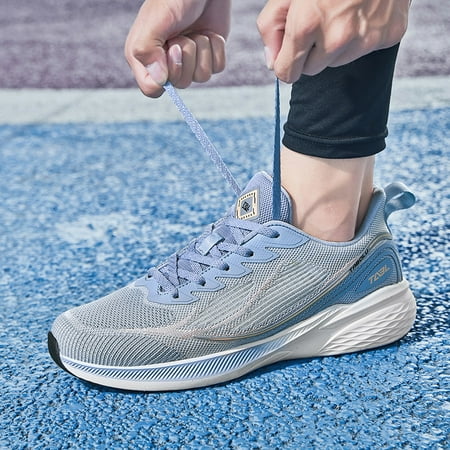 

Men s New Fashion Casual Lace-Up Fabric Non-Slip Sneakers