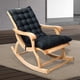 thumbnail image 1 of Cojines de repuesto para mecedora, duraderos y de excelente calidad, para uso en interiores y exteriores, espuma viscoelástica triturada para un soporte cómodo, 1 of 5
