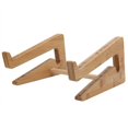 thumbnail image 1 of Computer Stand Riser Bamboo Laptop Notebook Support Bracket Shelf Office Accessory, 1 of 5