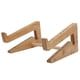 thumbnail image 1 of Computer Stand Riser Bamboo Laptop Notebook Support Bracket Shelf Office Accessory, 1 of 5