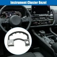 thumbnail image 3 of Unique Bargains Dash Panel Gauge Cover Bezel Trim for Nissan Titan/Armada 2004-2006 No.68240-7S000 Gray, 3 of 6