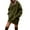Army Green, variant on Womens Long Sleeve Hoodies Solid Color Hooded Sweatshirts Fall Fashion Pullover Tops Trendy Winter Outfits