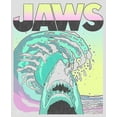 thumbnail image 2 of Women's Jaws 80s Colorful Wave Racerback Tank Top, 2 of 4