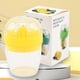 thumbnail image 3 of 1pc 100*70mm Manual Citrus Juicer With Pour Spout Lemon Orange Hand Press Fresh Fruit Juice Kitchen Dining Tools Parts, 3 of 11