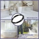 thumbnail image 5 of Junta de goma para tapón de baño para desagüe de lavabo, junta transparente a presión para tapón de desagüe, compatible con tapones de lavabo de metal de 34/37 mm, juntas tóricas, 5 of 7