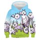 thumbnail image 3 of Sudadera con capucha Game The Battle Cats para niños, ropa de otoño, chándal con capucha para niñas, ropa para niños, jersey informal para niños, sudadera, 3 of 5