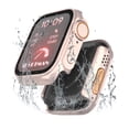 thumbnail image 3 of Likrtyny Funda Completa Impermeable para PC para Apple Watch 9/8/7/6/5/4/SE (45 Mm Oro Rosa), 3 of 9