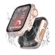 thumbnail image 3 of Cubierta Protectora Completa PC Impermeable Antiarañazos para Apple Watch 9/8/7/6/5/4/SE, 3 of 9