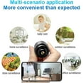 thumbnail image 6 of Mini Full HD Security Camera, 1080P HD Mini WiFi Hidden Camera with Night Vision, 60° Wide Angle Covert Security Camera for Home, Office, Indoor, Warehouse, 6 of 7