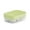 Green, variant on Silicone Mini Ice Cube Tray with Lid - 6 Compartment Small Ice Mold for Freezer, Quick Release Spill-Proof Design - for Home, Bar & Restaurant Use