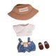 thumbnail image 4 of Ropa De Muñeca De Felpa De 15 Cm, Regalos Para Niñas, Ropa De Muñeca Para Niña, Muñeca Colgante, Zapatos De Oso Feliz, 4 of 8