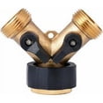 thumbnail image 4 of Divisor en Y de 2 puertos para conectar 2 dispositivos con mangueras de entrada de 3/4 de pulgada, 4 of 4