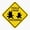 1pcs, variant on Tickle Crab Crossing Sea Animal Art Sticker