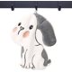 thumbnail image 1 of Toalla de baño para perros MACHAO lana coralina gris, 1 of 5
