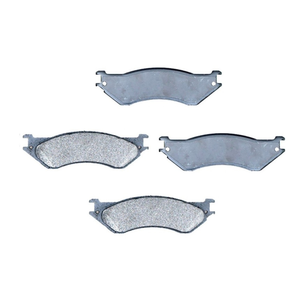 KarParts360 For Dodge Ram 1500/2500/3500 Van 2000 Disc Brake Pads Front | Silver Series | Semi-Metallic Friction | 0.62 Inches Inner/Outer Pad Thickness | Sold As Set