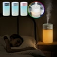 thumbnail image 7 of Wovilon Humidifiers For Bedroom Humidifiers Humidifier Humidifiers For Large Room Humidifier Small Home Bedroom Water Replenishment Instrument Office Car Humidifier Colorful Lights, 7 of 7