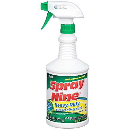 Spray Nine 26832 Nettoyant/dégraissant et Désinfectant Intensif, 32 Oz, Blanc