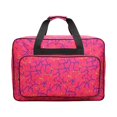 thumbnail image 1 of Sac à Main Portable Accessoires de Couture Rangement Maison Nylon Grande Capacité Support Voyage Rose Rouge, 1 of 9