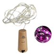 thumbnail image 1 of Cadena de luces LED para botella de vino, 2 m, color rosa, 1 of 5