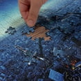 thumbnail image 4 of Ambesonne Paris Jigsaw Puzzle Durable Cardboard, Eiffel Tower Cityscape, 1000 pcs, Navy Blue, 4 of 5