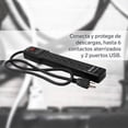 thumbnail image 3 of Multicontacto Steren 6 Salidas y 2 Puertos USB, 3 of 4