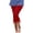 Red, variant on Capri Leggings for Women Summer Casual Elastic High Waist Drawstring Workout Yoga Cropped Capris Pants