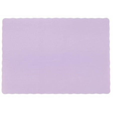 Edge Placemats - 25 Scalloped Edge Paper Placemats 10
