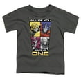 thumbnail image 2 of TRANSFORMERS ONE One Comic Kids T Shirt (4) for Toddler Boys and Girls, Charcoal, 2 of 5