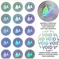 thumbnail image 4 of 10sheets 490pcs Tamper Evident Labels Sailboat Holographic Security Seal Sticker Self Adhesive Laser Sticker Tamper Resistant Stickers Waterproof Labels for Card Craft Paper - 6.7x6.7 inch, 4 of 7