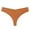 Brown, variant on Womens Low Waist Ice Silk Seamless Thong - Polyester, Breathable, S-XXL