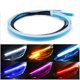 thumbnail image 4 of luces LED ultrafinas de 30 cm, 45 cm y 60 cm para conducción diurna, impermeables, flexibles y suaves, para coche, 12 V, 4 of 5