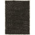 thumbnail image 2 of Linon RUG-LK0157 5 x 7 ft. Links Circle Indoor Area Rug - Charcoal, 2 of 3