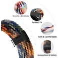 thumbnail image 5 of 20mm Sport Loop Band Compatible with Samsung Galaxy Watch 7 6 5 4 Band 40mm 44mm/Watch 5 Pro 45mm/Galaxy Watch 4 6 Classic Band 42mm 46mm 43mm 47mm/Watch 3 41mm/Active 2 Nylon Braided Strap Women Men, 5 of 6
